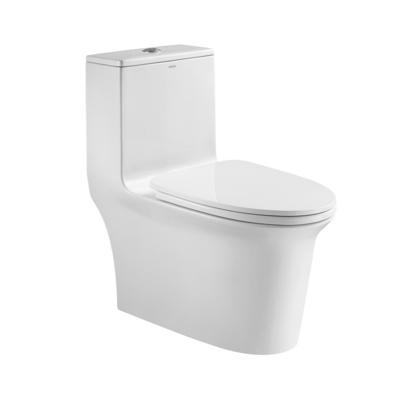 Dual Flush Elongated One Piece Toilets 0.9/1.3 GPF Siphon Jet
