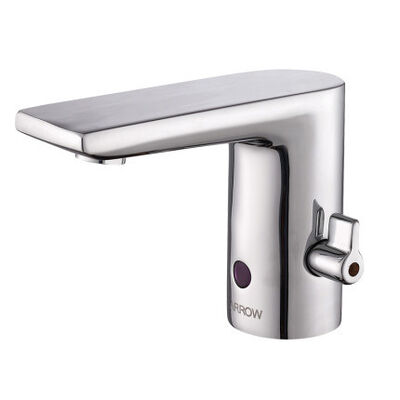 Modern Infrared Sensor Faucet with Ceramic Valve Core and Brass Main Body for Single Hole Mount