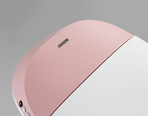 ARROW Brand One-piece Electronic Smart Toilet with Siphon Jet Flushing, Buttocks Washing, and Self-cleaning Smooth Glaze