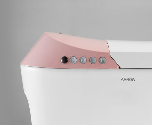 ARROW Brand One-piece Electronic Smart Toilet with Siphon Jet Flushing, Buttocks Washing, and Self-cleaning Smooth Glaze