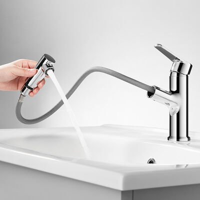 ARROW Modern Single Hole Zinc Alloy Ceramic Valve Core Basin Mixer Faucet with 5-Year Warranty and Neopert Aerator