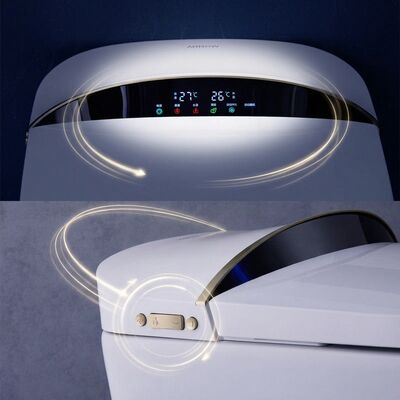 ARROW AKB1336 Smart Bidet Toilet Foot Sensor Flush Warm Air Dryer Auto Deodorization Remote Control
