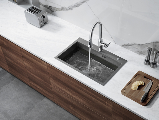 ARROW Stainless Steel Kitchen Sink , 600x430mm Single Bowl Undermount Kitchen Sink