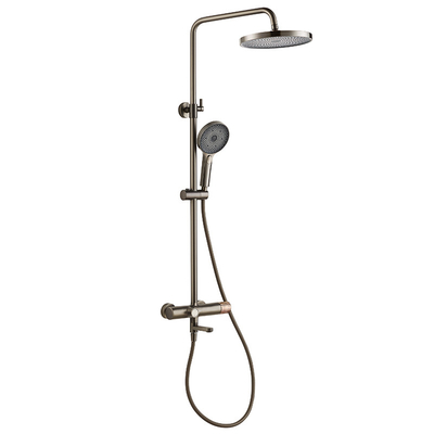 AMG13S851GG Hand Shower Mixer Set Wall Bath With Slide Bar