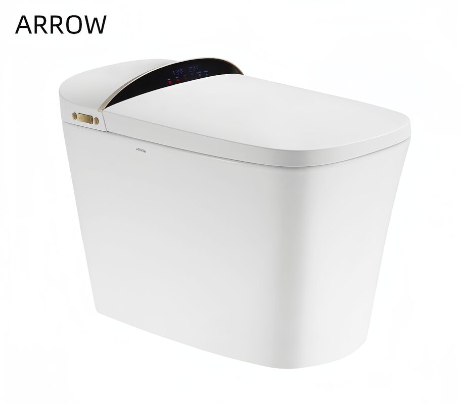 ARROW Modern Smart Toilet with One Piece Design Siphonic Flushing and Self-cleaning Glaze
